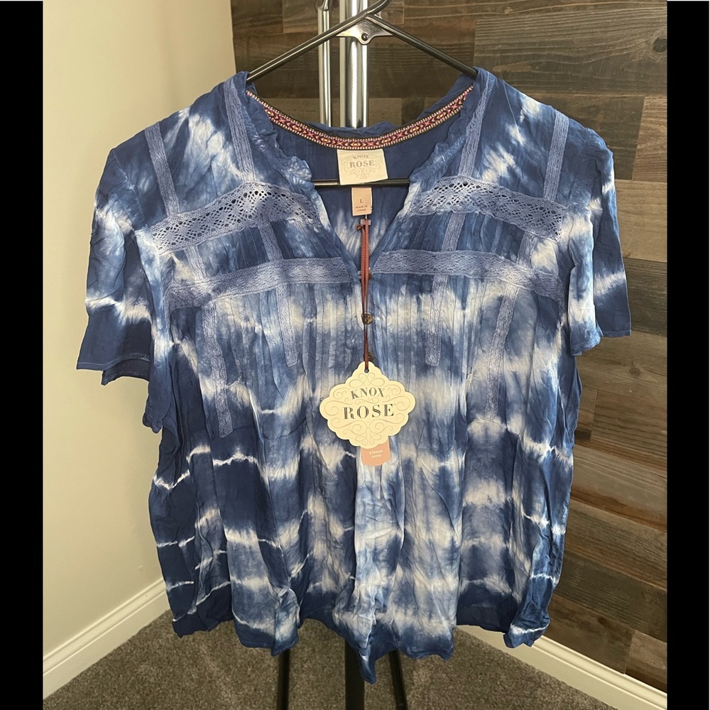 NWT Tie Dye Blouse